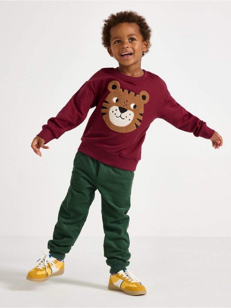 Trousers in corduroy - 3007797-8599