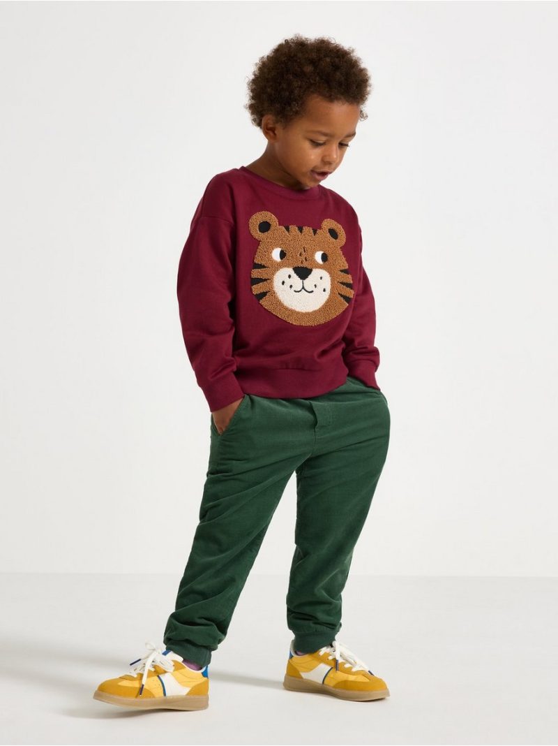 Trousers in corduroy - 3007797-8599