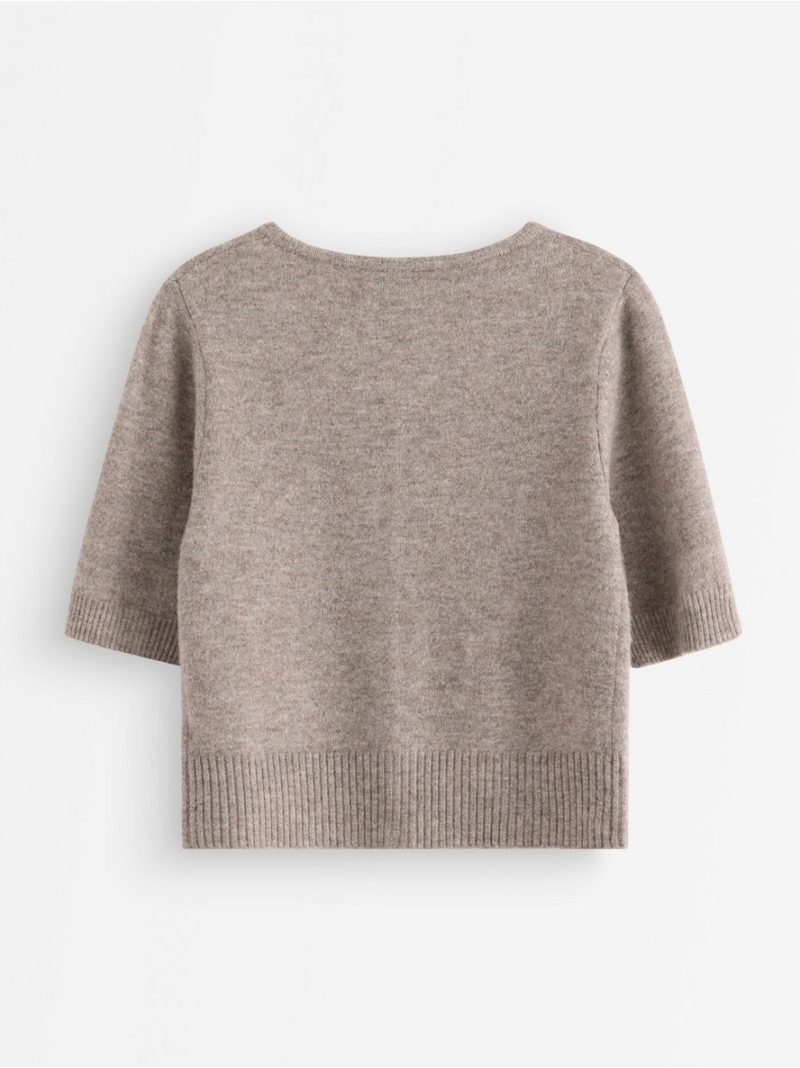 Short-sleeved cardigan - 3007816-3699