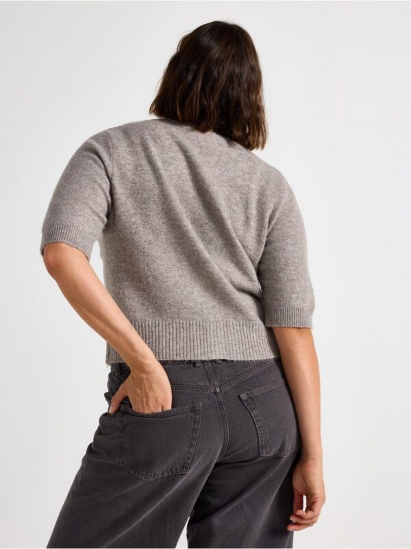 Short-sleeved cardigan - 3007816-3699