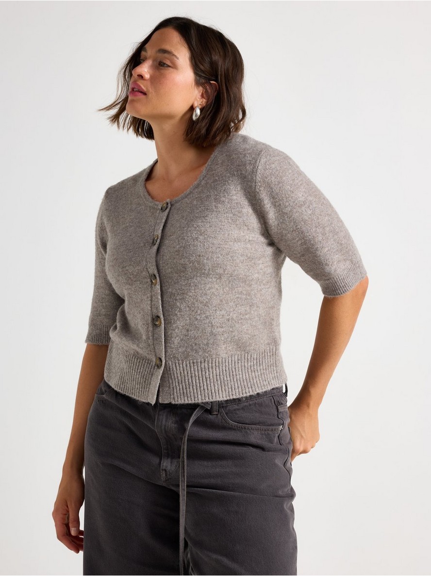 Dzemper – Short-sleeved cardigan