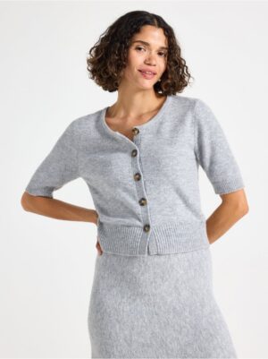 Short-sleeved cardigan - 3007816-9803