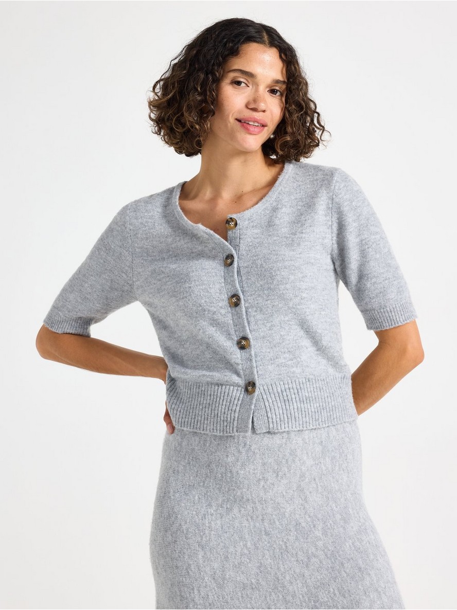 Dzemper – Short-sleeved cardigan