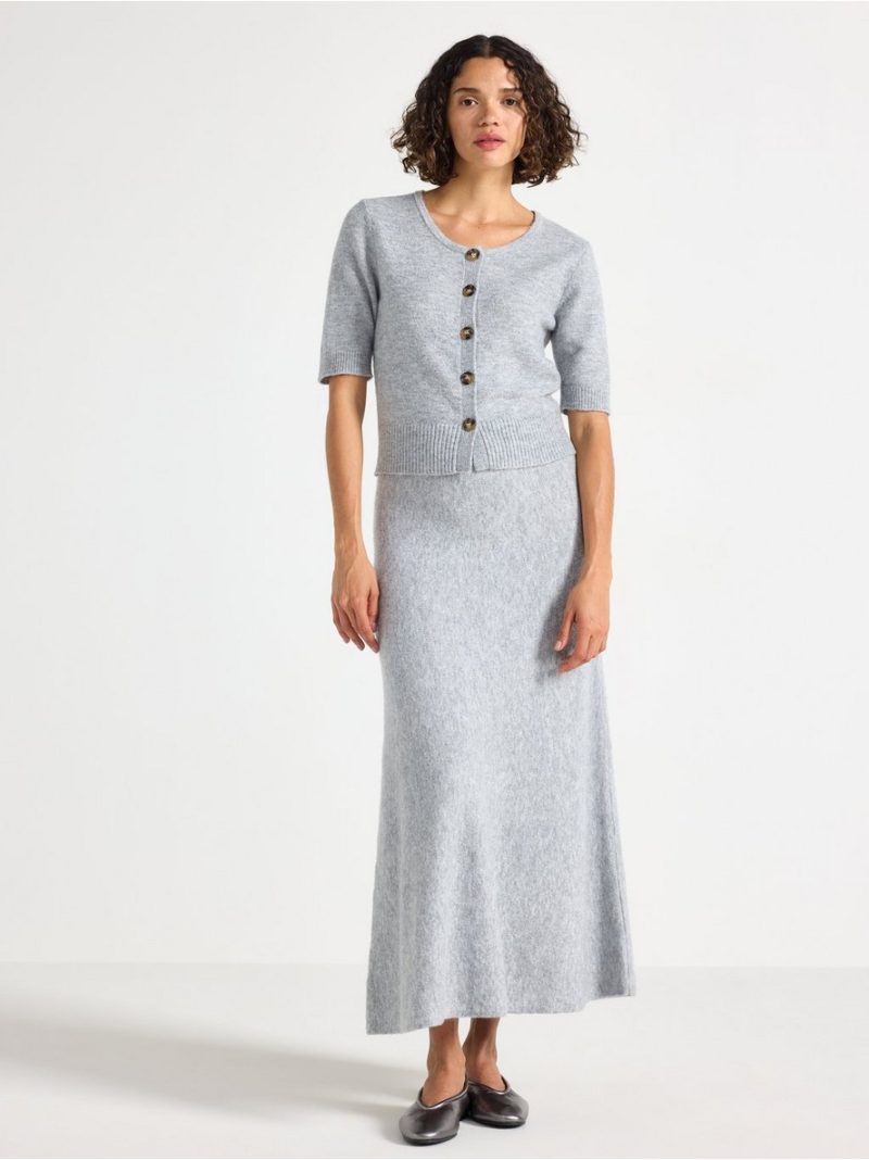 Short-sleeved cardigan - 3007816-9803