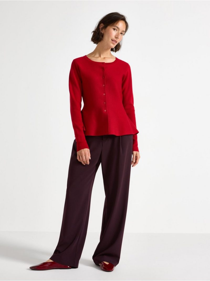 Fine-knit cardigan - 3007850-1842