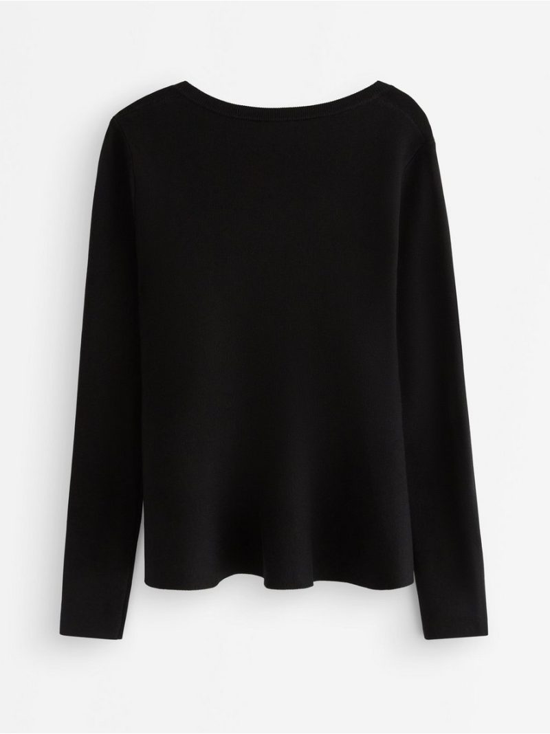 Fine-knit cardigan - 3007850-80