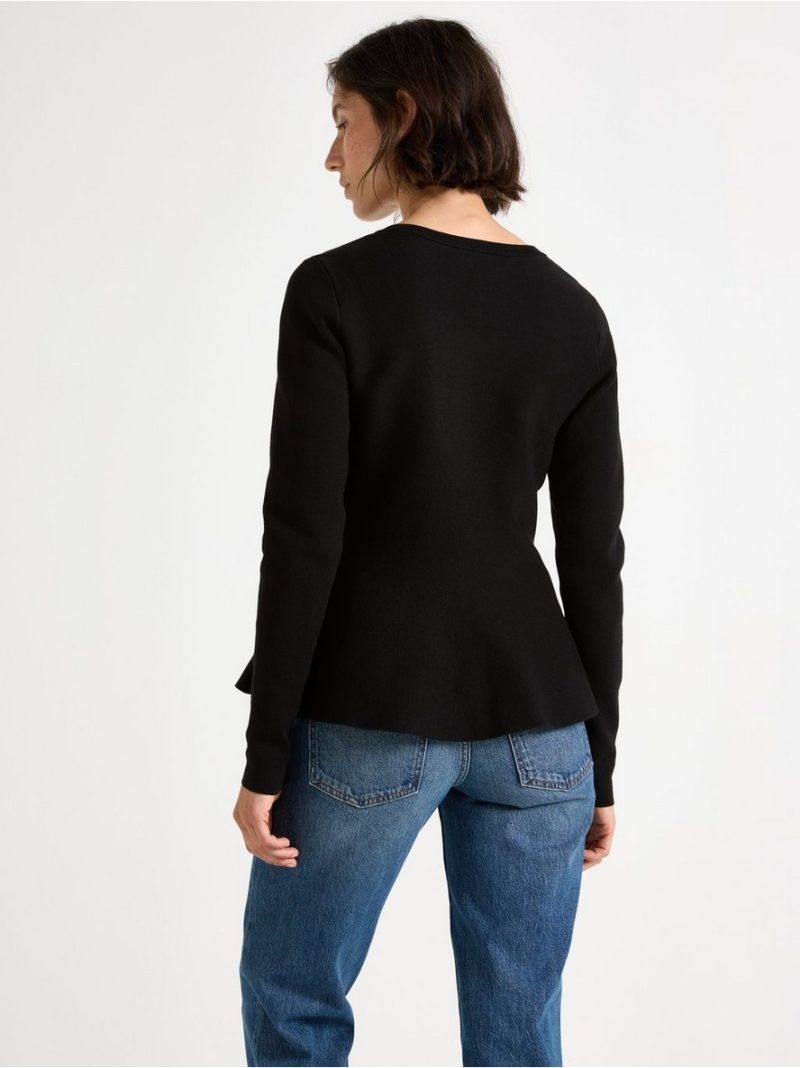 Fine-knit cardigan - 3007850-80