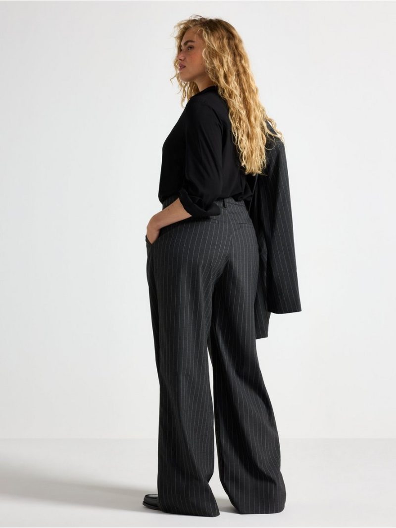 Pinstriped trousers - 3007855-9608