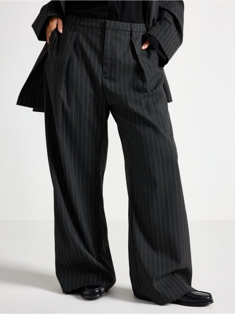 Pinstriped trousers - 3007855-9608