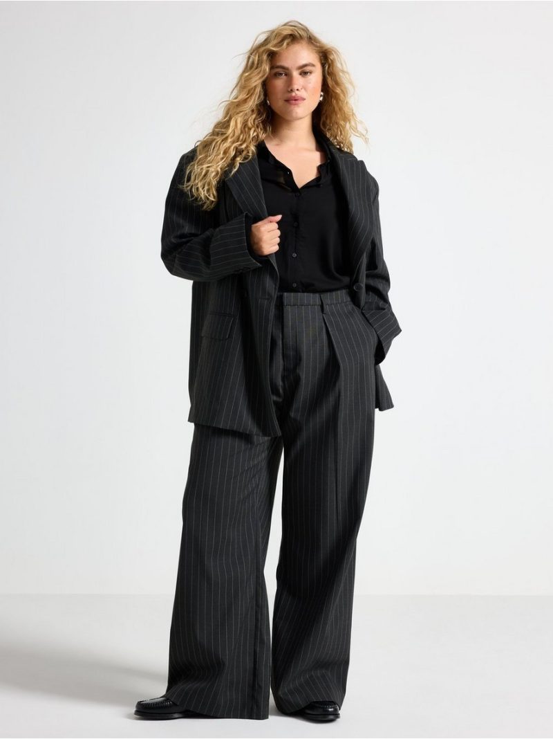 Pinstriped trousers - 3007855-9608