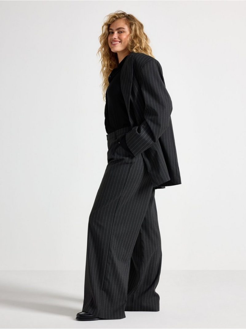 Pinstriped trousers - 3007855-9608
