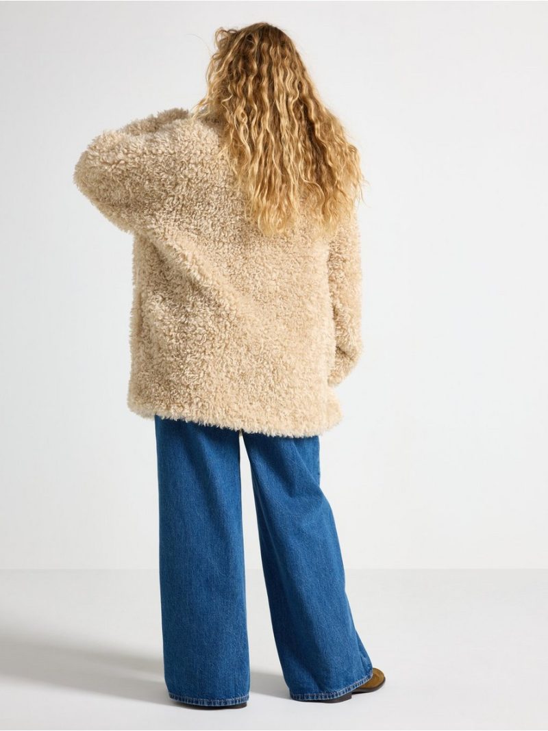 Jacket in faux fur - 3007917-9609