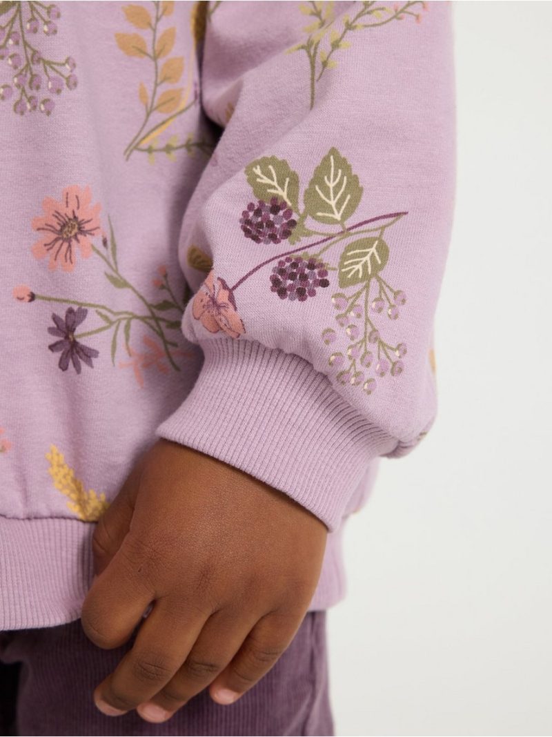Sweatshirt with brushed inside - 3007987-8121