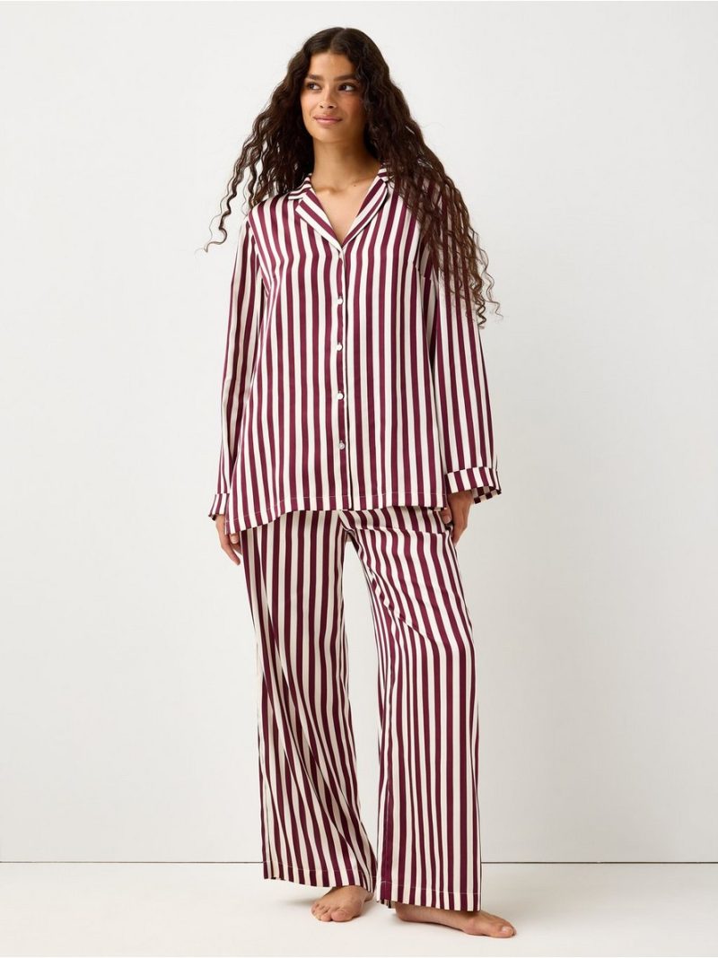 Pyjama set in satin - 3008001-6809