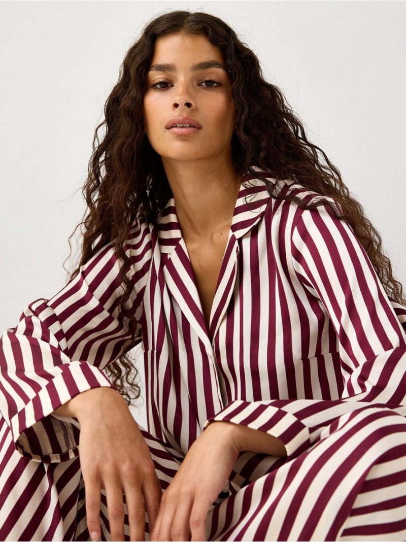 Pyjama set in satin - 3008001-6809