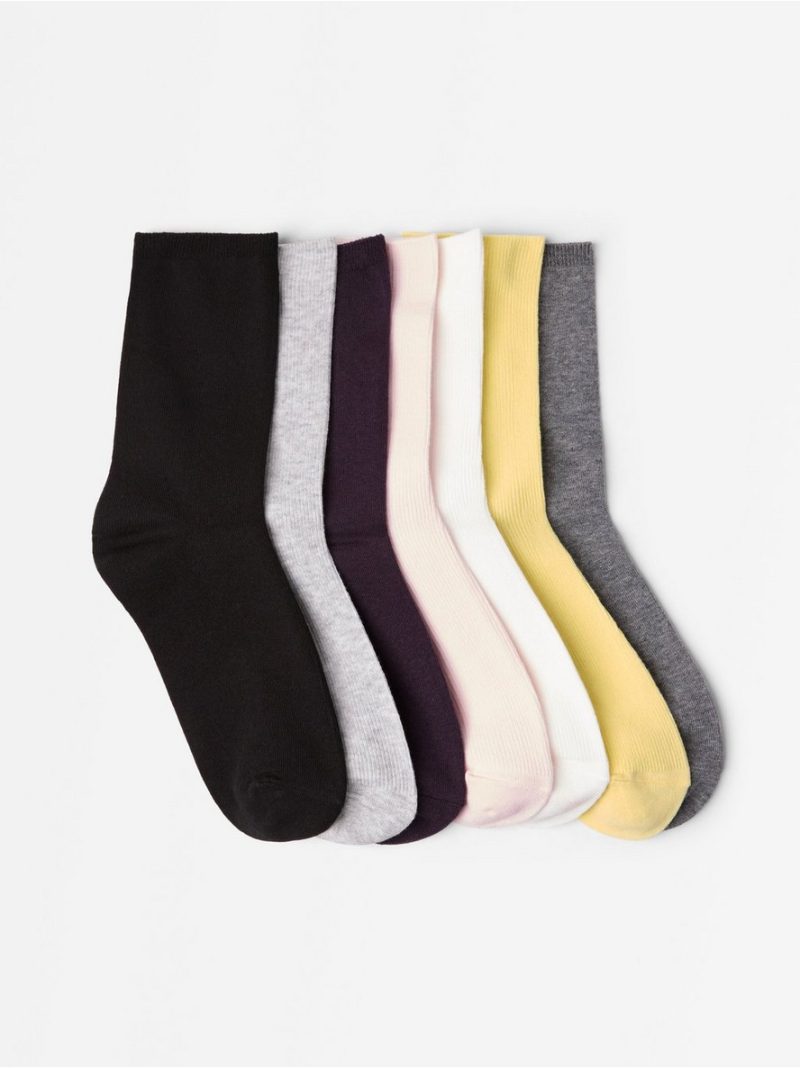 7-pack ribbed socks - 3008002-8413