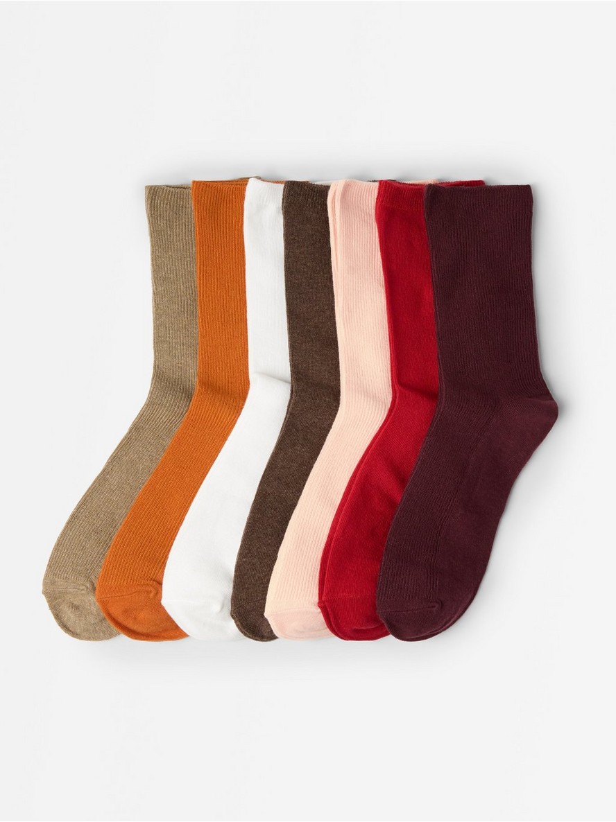 Carape – 7-pack  high ankle socks