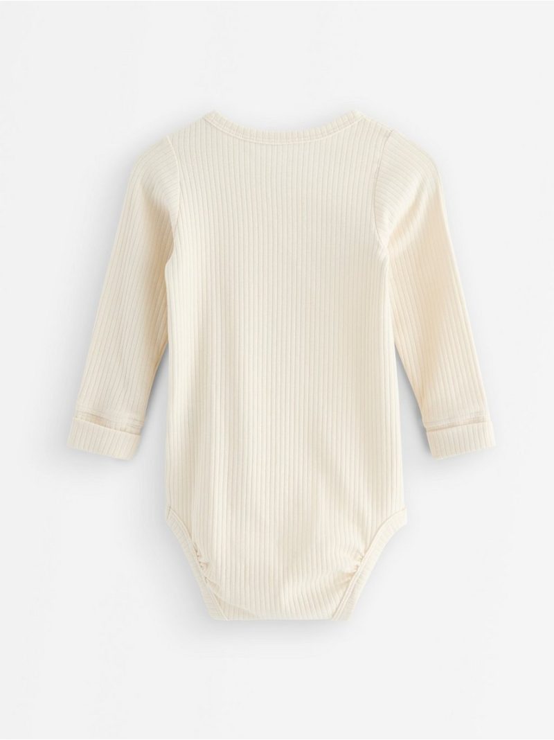 Ribbed bodysuit - 3008026-1230