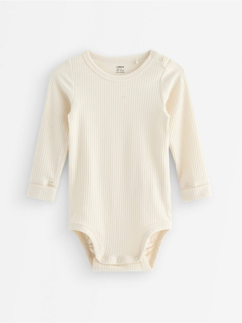 - Ribbed bodysuit Ribbed bodysuit - 3008026-1230