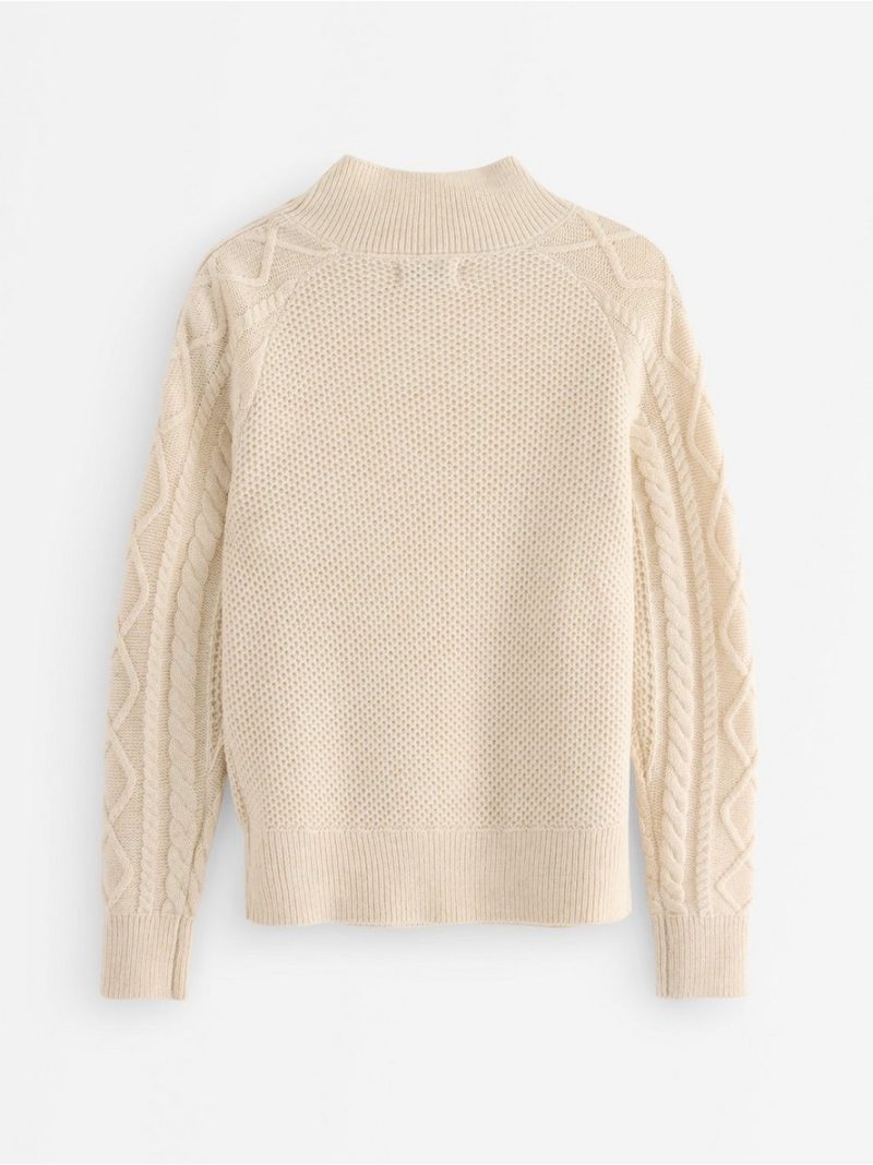 Knitted jumper in wool blend - 3008028-9606