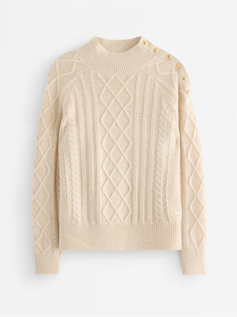 Knitted jumper in wool blend - 3008028-9606