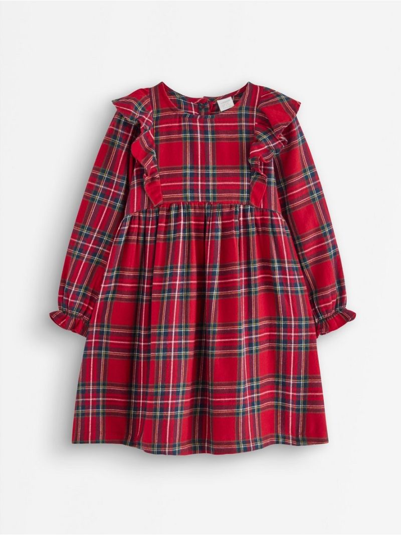 Checked dress - 3008158-9348