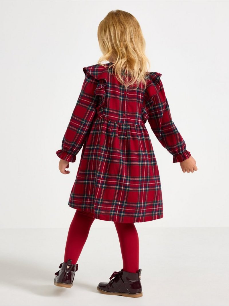 Checked dress - 3008158-9348