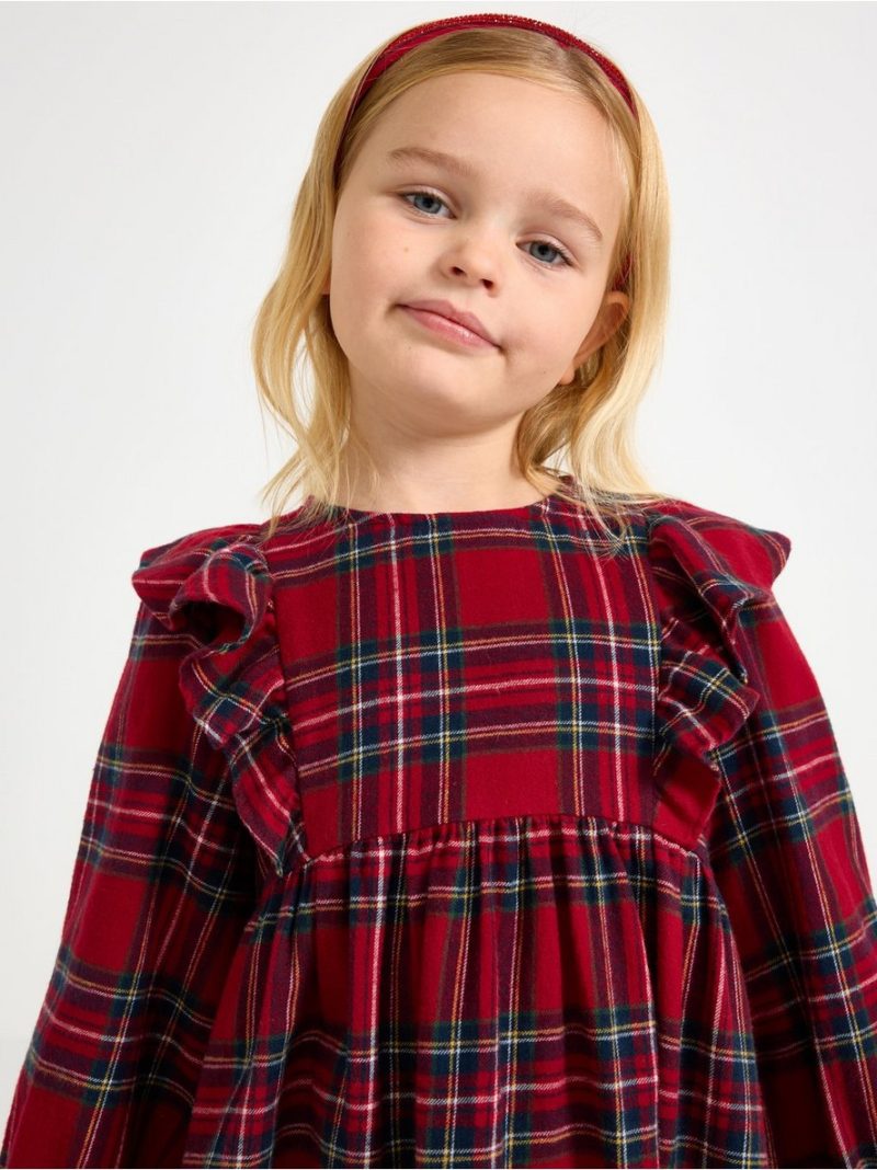 Checked dress - 3008158-9348