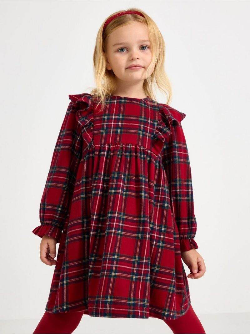 Checked dress - 3008158-9348
