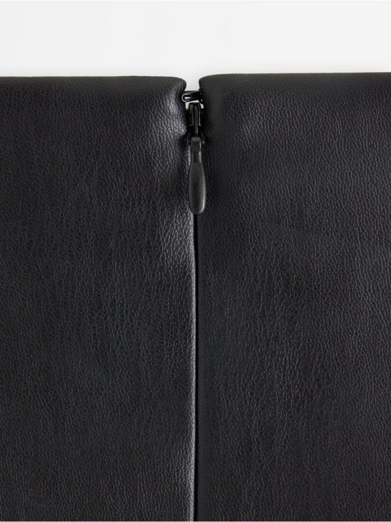 Mini skirt in imitation leather - 3008183-80