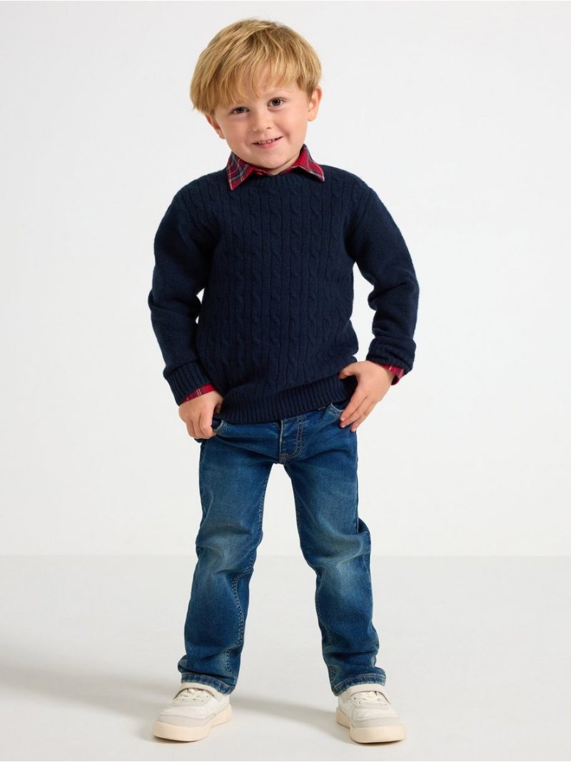 Cable-knit jumper - 3008190-2521