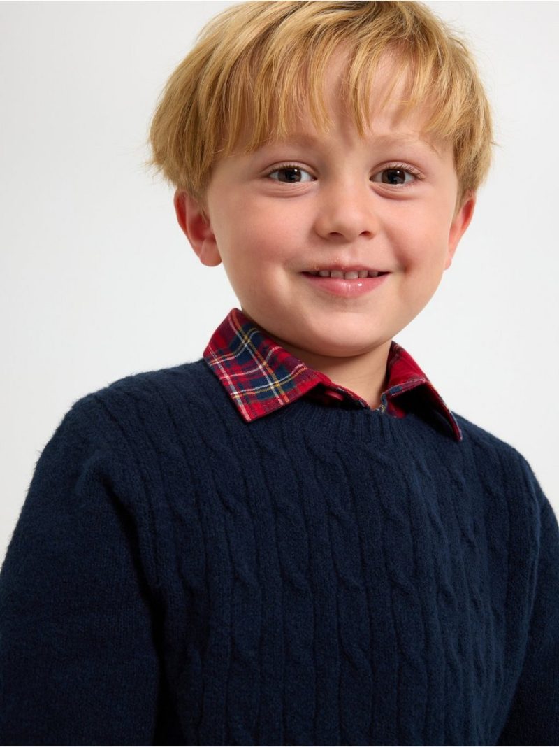 Cable-knit jumper - 3008190-2521