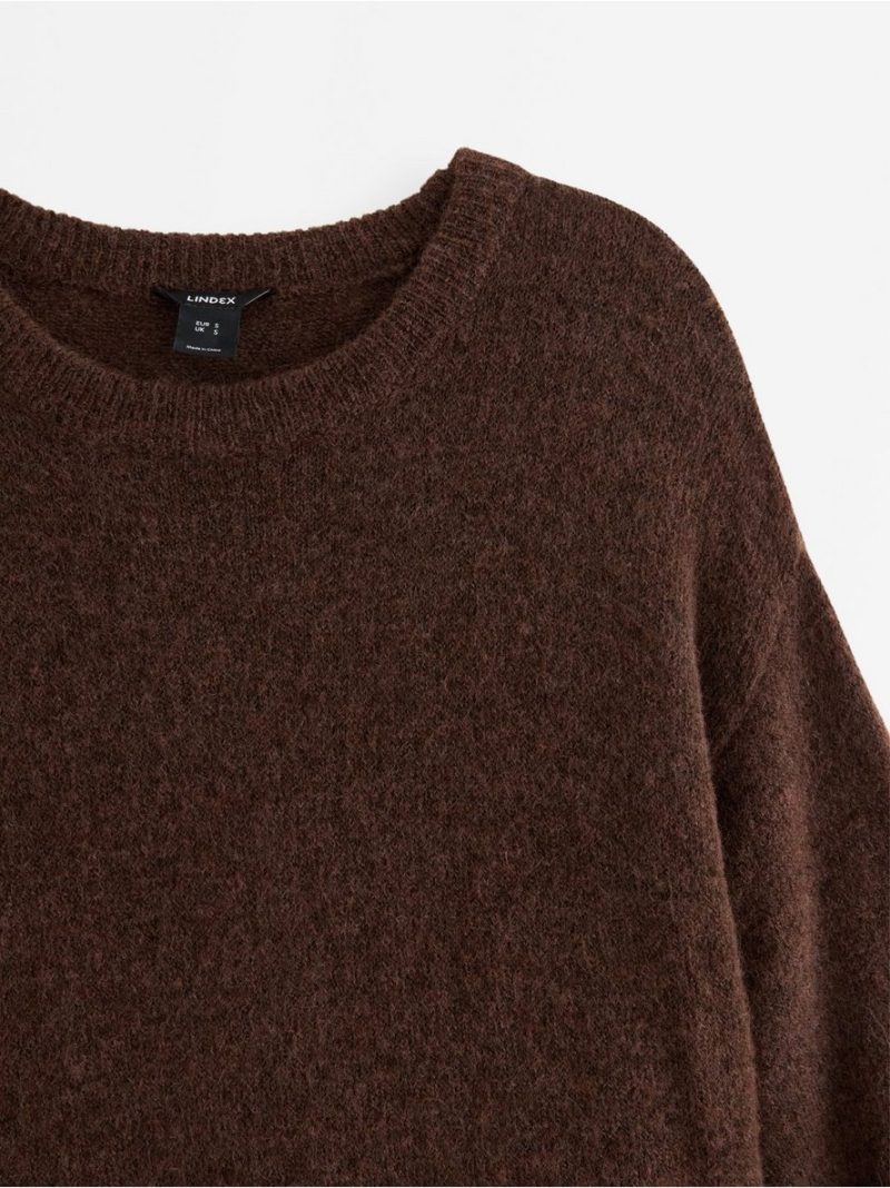 Knitted midi dress in wool blend - 3008218-9618