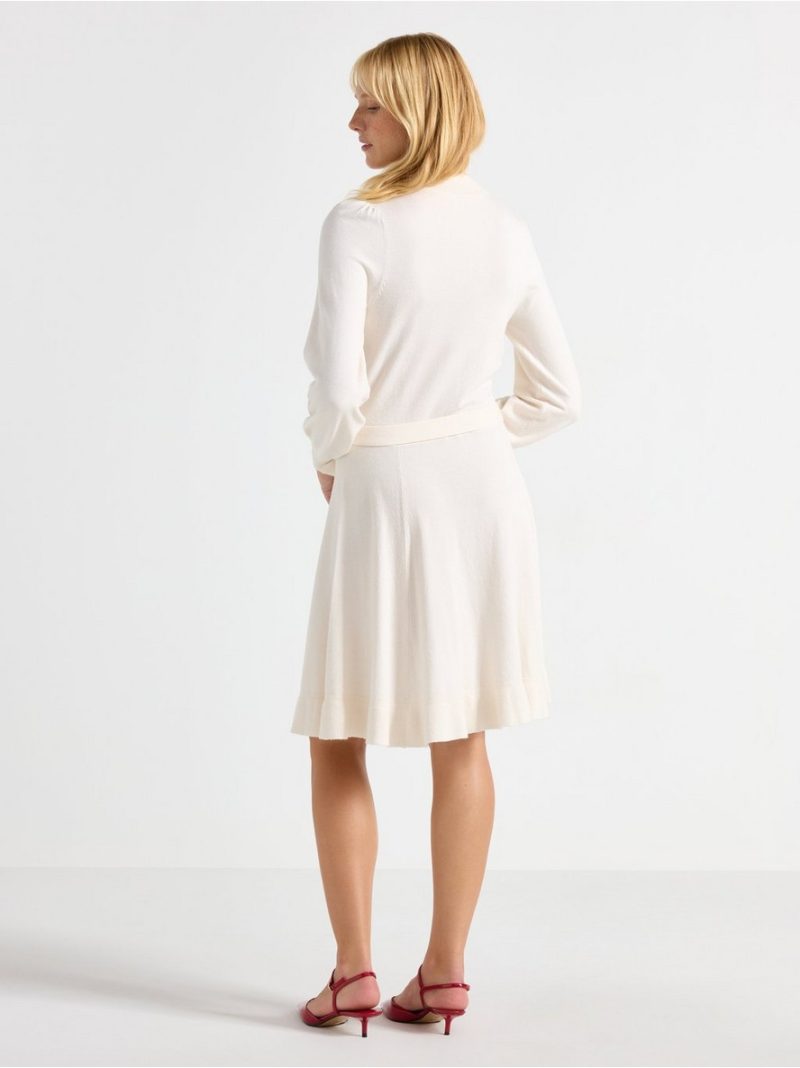 Fine-knit mini dress - 3008257-9606