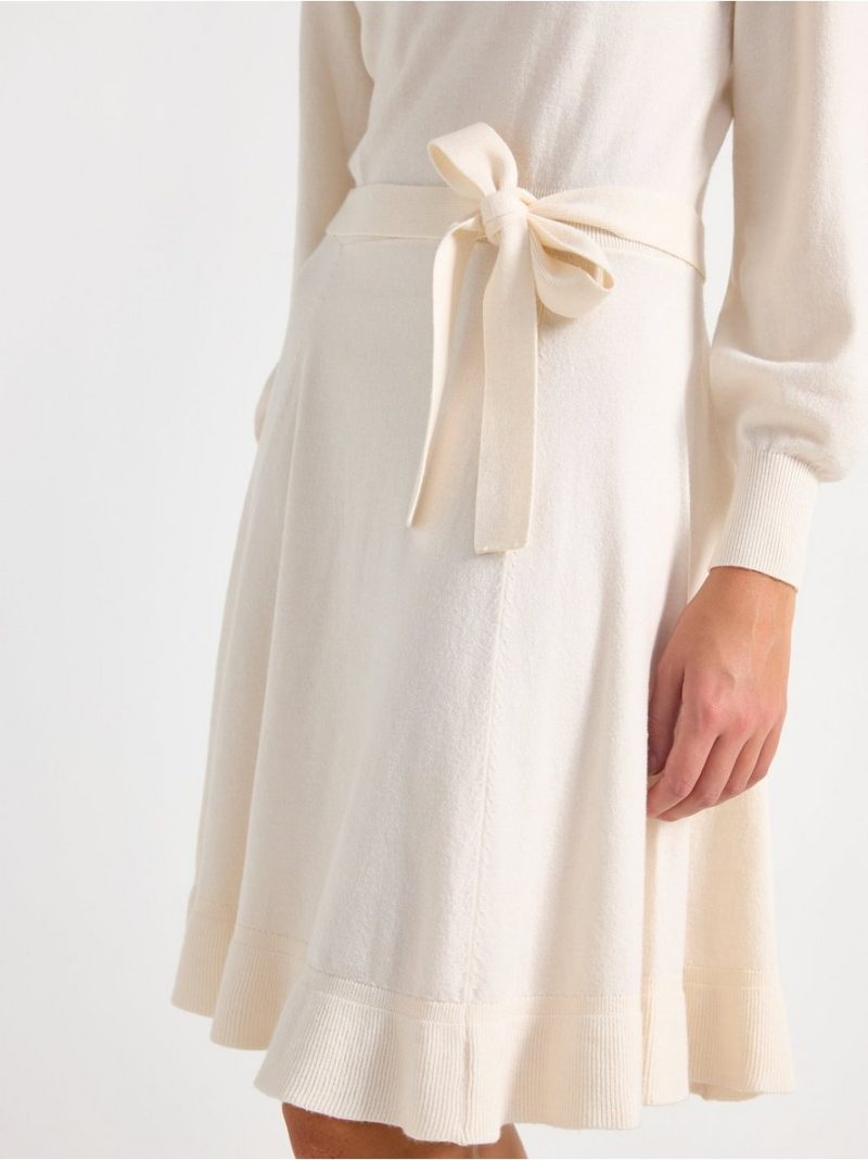 Fine-knit mini dress - 3008257-9606