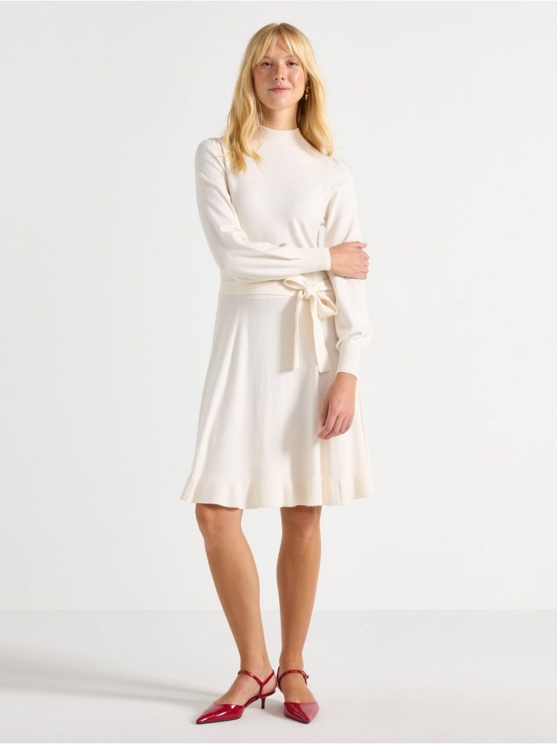 Fine-knit mini dress - 3008257-9606