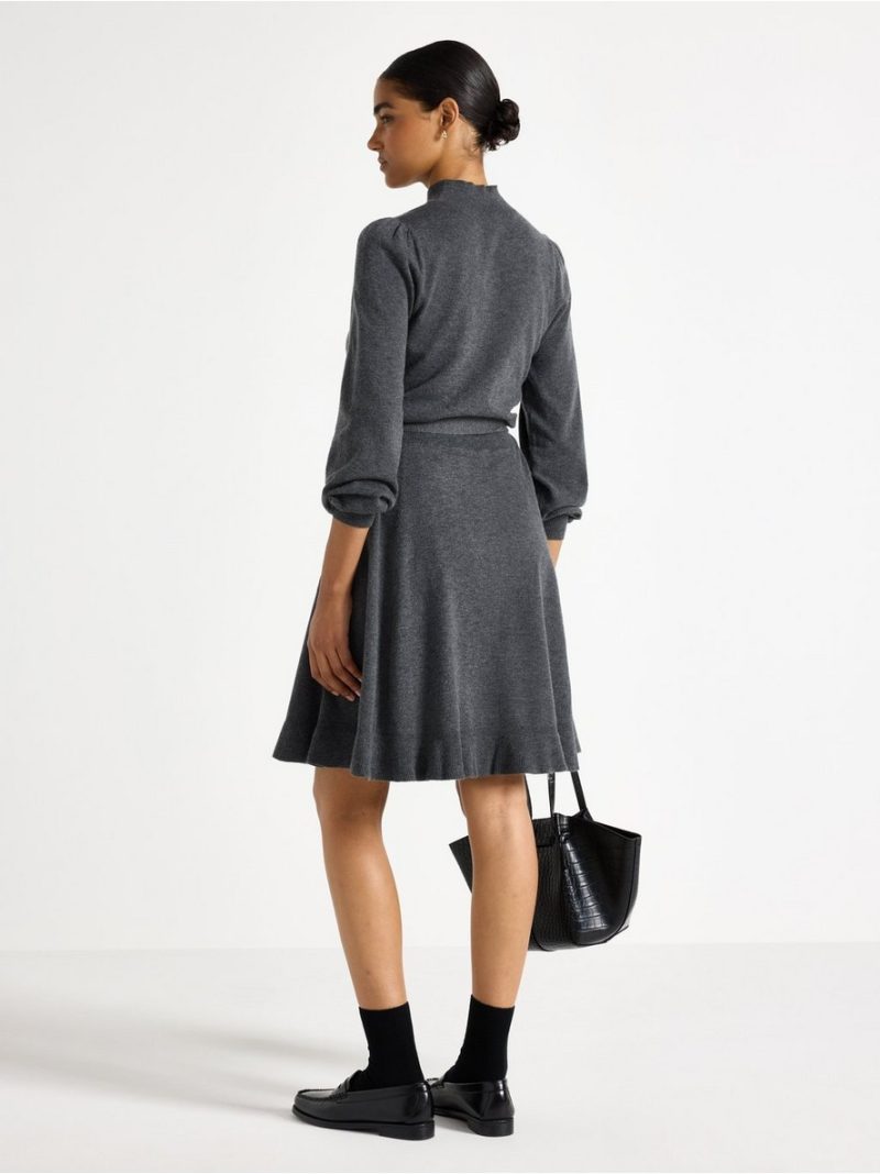 Fine-knit mini dress - 3008257-9804