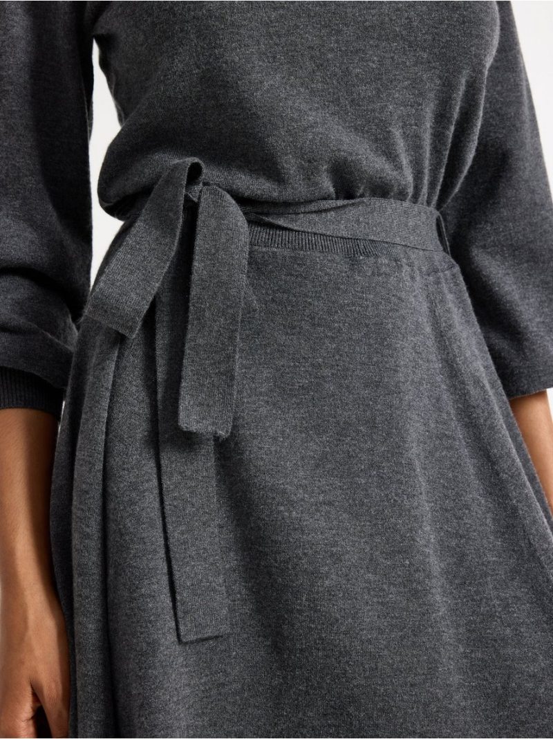 Fine-knit mini dress - 3008257-9804