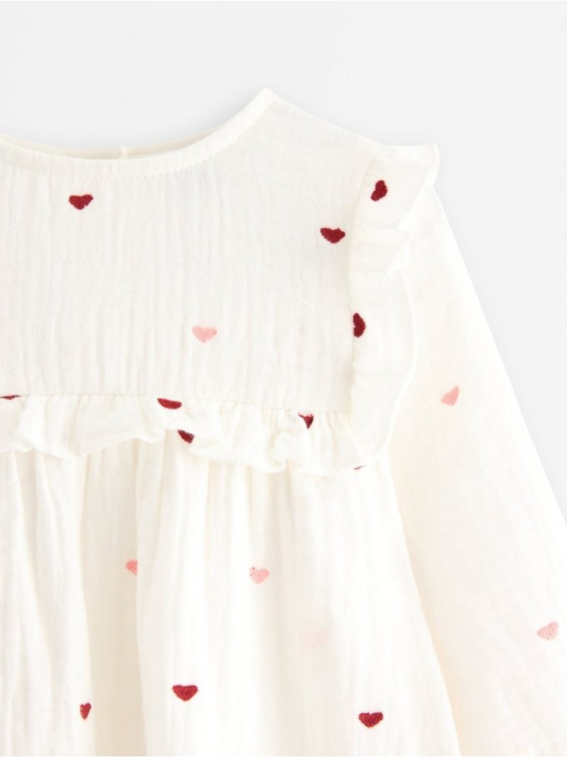 Dress in cotton gauze - 3008272-325