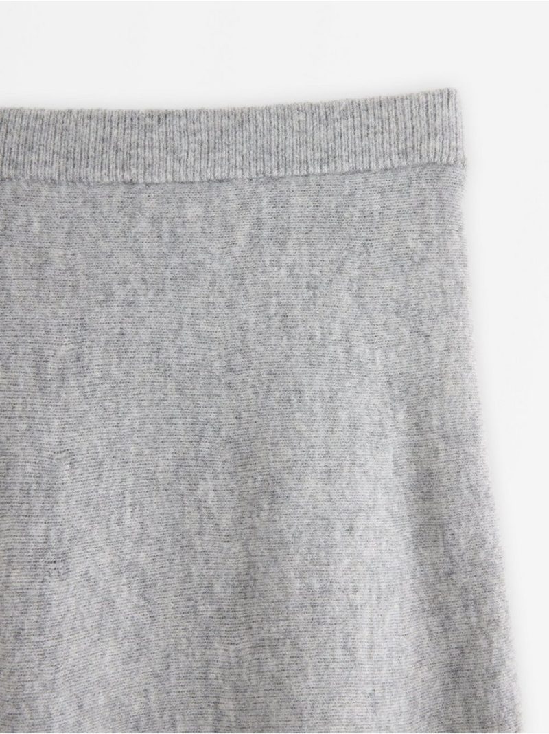 Knitted maxi skirt - 3008277-9803
