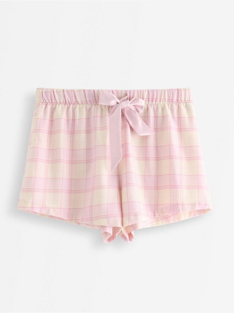 Pyjama shorts in flannel - 3008278-3675