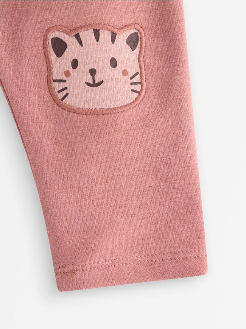 Leggings with brushed inside - 3008294-7658