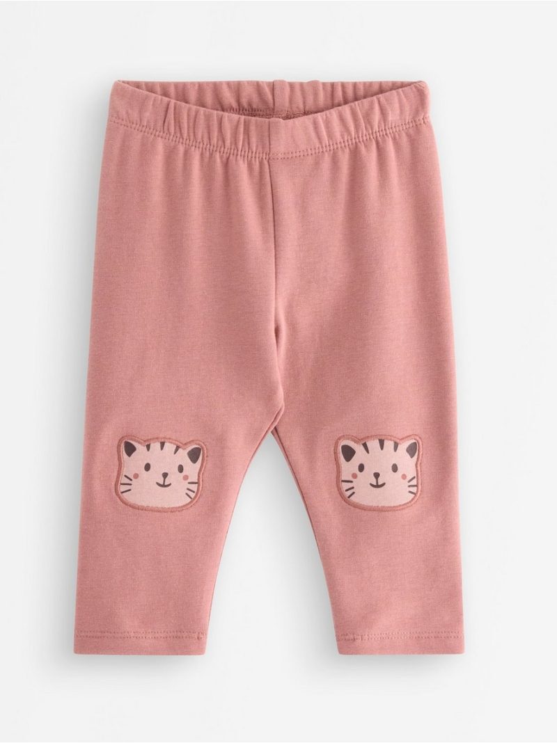 Leggings with brushed inside - 3008294-7658