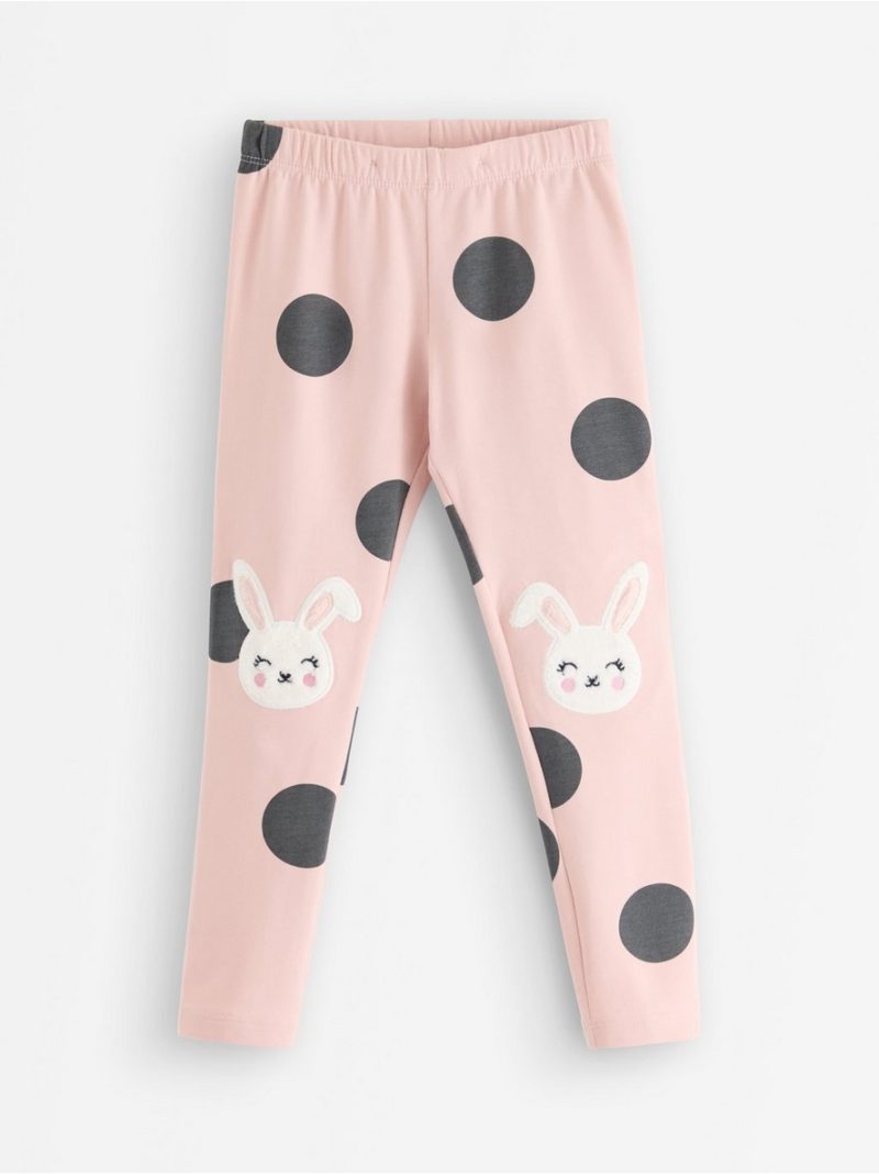 Leggings with brushed inside - 3008312-6907