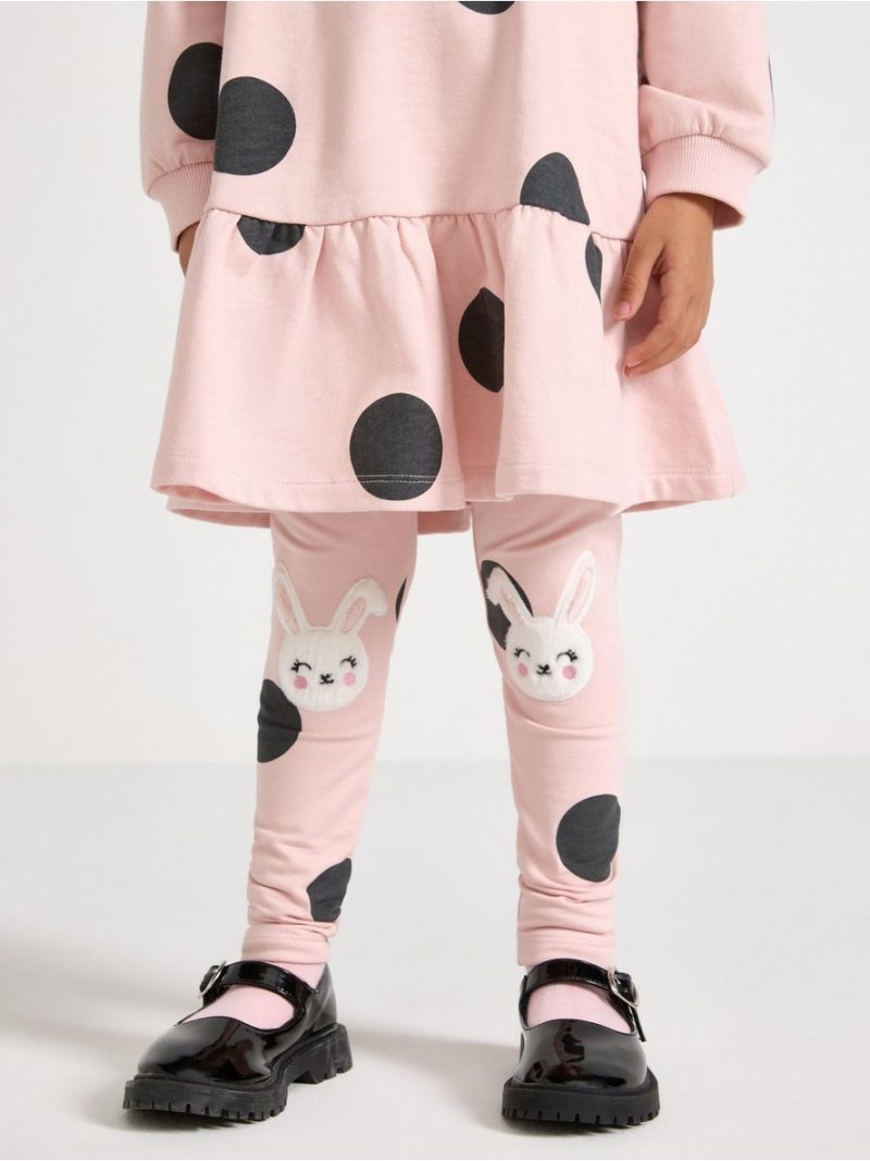 Leggings with brushed inside - 3008312-6907