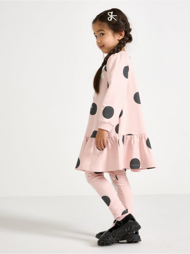 Leggings with brushed inside - 3008312-6907