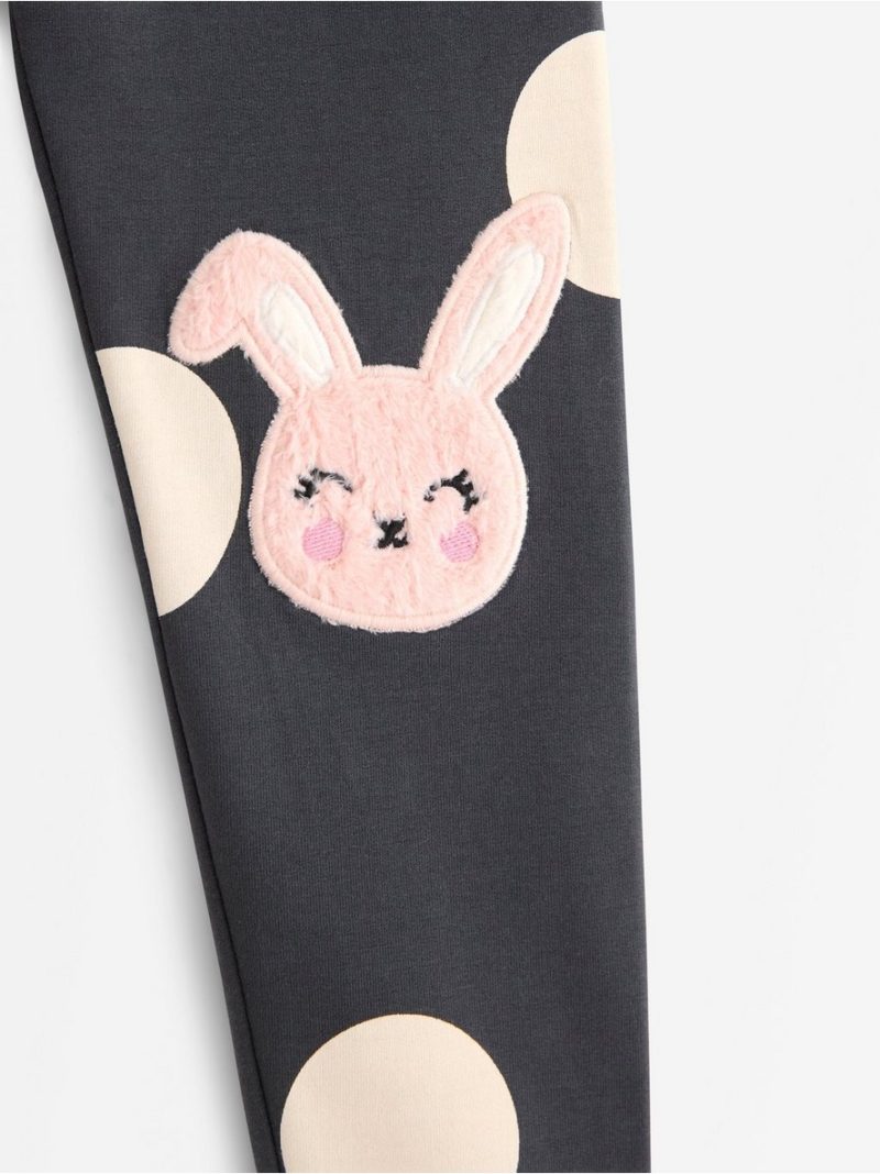 Leggings with brushed inside - 3008312-9893