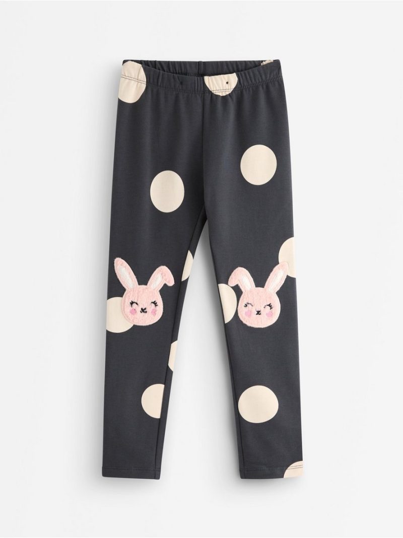 Leggings with brushed inside - 3008312-9893