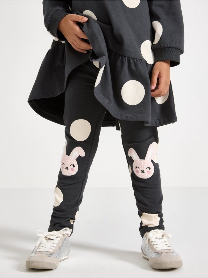 Leggings with brushed inside - 3008312-9893