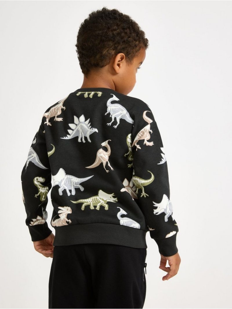 Sweatshirt with brushed inside - 3008313-80